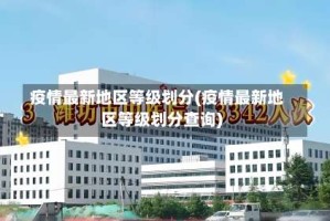疫情最新地区等级划分(疫情最新地区等级划分查询)