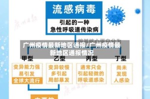 广州疫情最新地区通报/广州疫情最新地区通报情况
