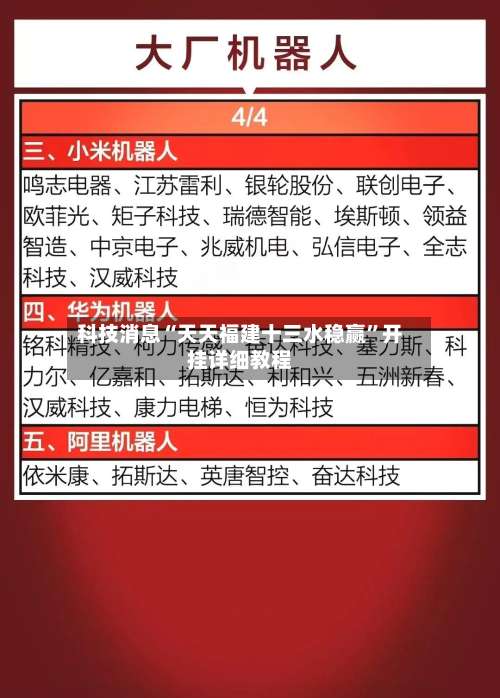 科技消息“天天福建十三水稳赢”开挂详细教程-第1张图片